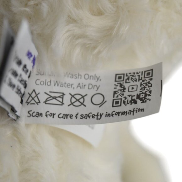 The Bear Factory Cream Teddy Bear Plush Stuffed Toy - Picture 9 of 10